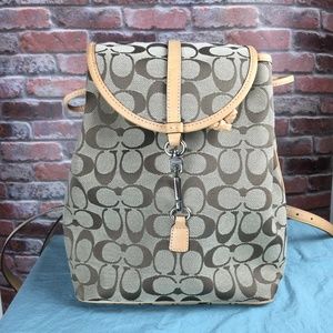 Authentic Pre-Loved Coach Backpack